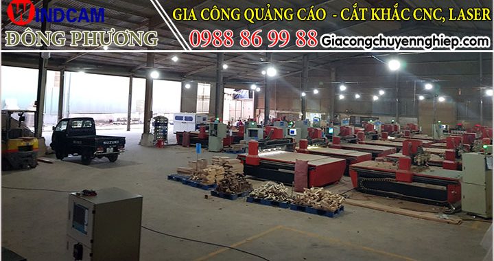 Cắt CNC giá rẻ trên mọi chất liệu tại Hà Nội, Hưng Yên