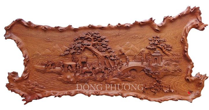 Nhận khắc tranh gỗ CNC tại Hưng Yên - 2