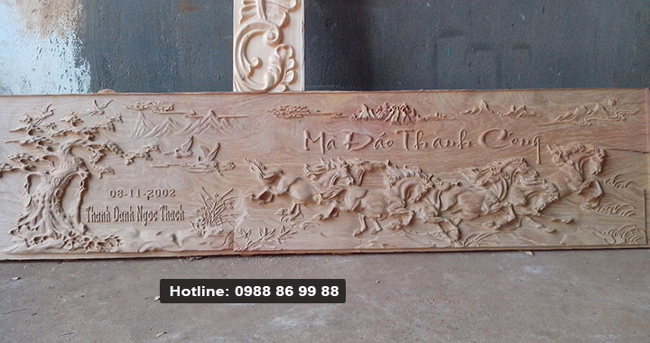 Địa chỉ khắc tranh gỗ CNC đẹp giá rẻ nhất tại Hà Nội - 1
