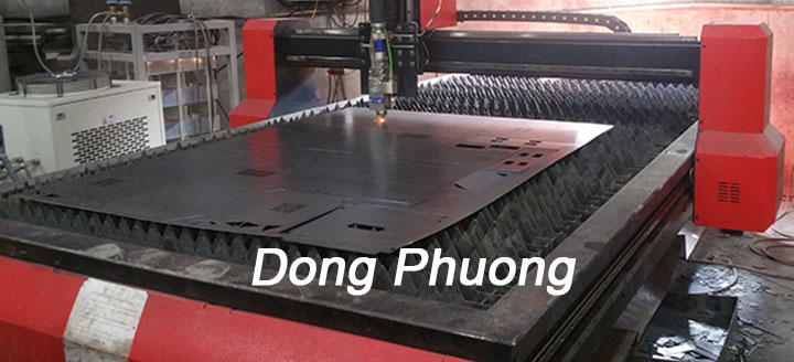 Cắt inox tấm bằng máy laser fiber tại Hà Nội - giá rẻ - lấy nhanh