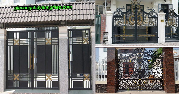 Những mẫu cửa cổng sắt đẹp tại công ty Đông Phương