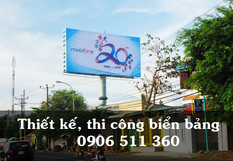 Thiết kế, thi công làm biển, bảng quảng cáo tại Nha Trang -  4 