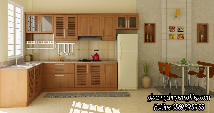 Các mẫu tủ bếp đẹp phù hợp nhiều kiểu nhà khác nhau5