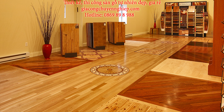Những mẫu sàn gỗ tự nhiên đẹp - Địa chỉ gia công sàn gỗ tự nhiên giá rẻ 2