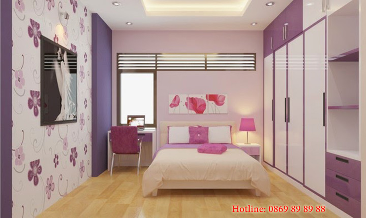 Xu hướng sử dụng tủ âm tường phòng ngủ cho không gian gia đình 3