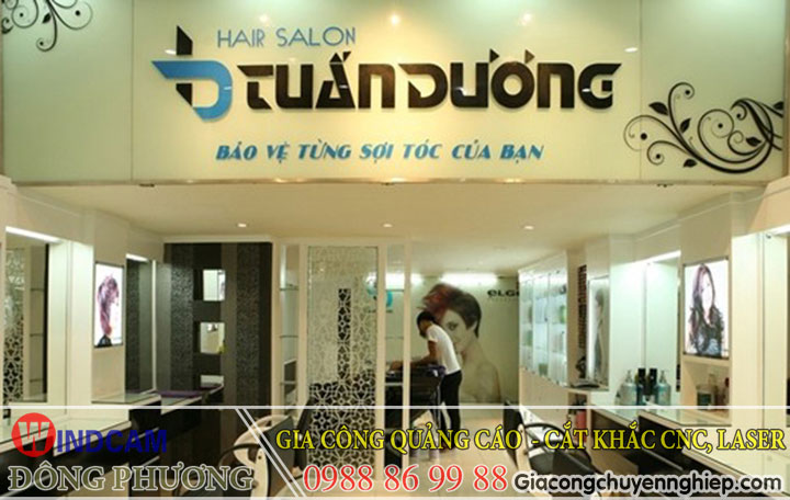 Mẫu biển quảng cáo tiệm tóc,salon tóc đẹp 4