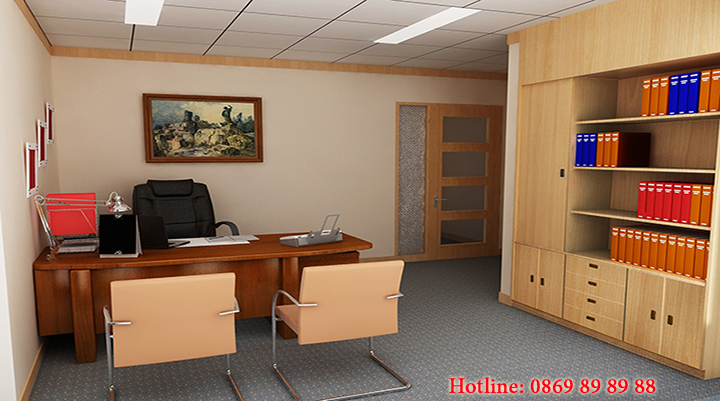 Mẫu tủ văn phòng, tủ tài liệu, tủ hồ sơ gỗ công nghiệp đẹp, giá rẻ Hà Nội 3