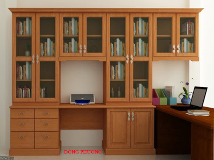 Mẫu tủ văn phòng, tủ tài liệu, tủ hồ sơ gỗ công nghiệp đẹp, giá rẻ Hà Nội 9