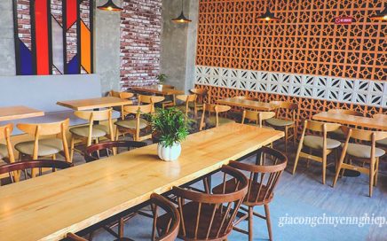 Đông Phương - Nhận gia công bàn, ghế gỗ cho các quán cafe