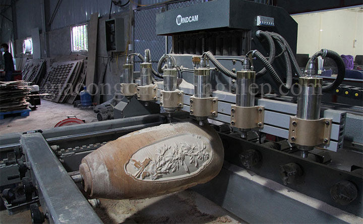 Các vật liệu gỗ gia công trên máy CNC được "nhân bản" tự động hóa-08