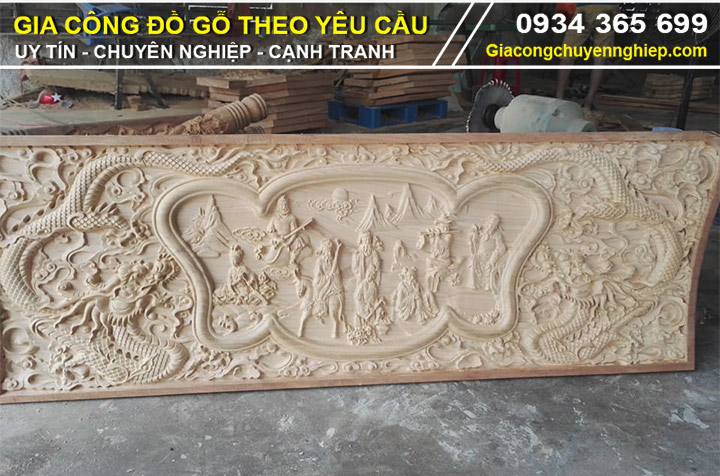 Gia công CNC đục tranh gỗ, triện, yếm, dạ giá rẻ tại Đồng Nai.-03