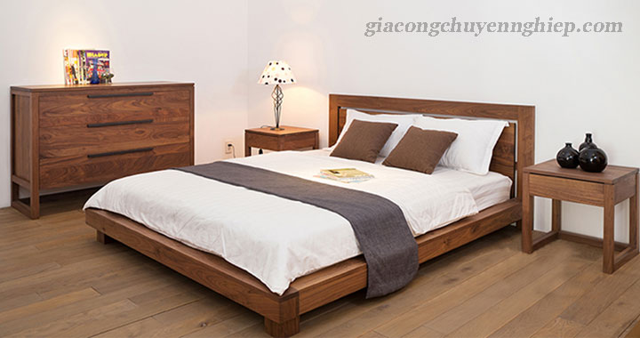 Điểm khác biệt giữa giường ngủ bằng gỗ tự nhiên và gỗ công nghiệp
