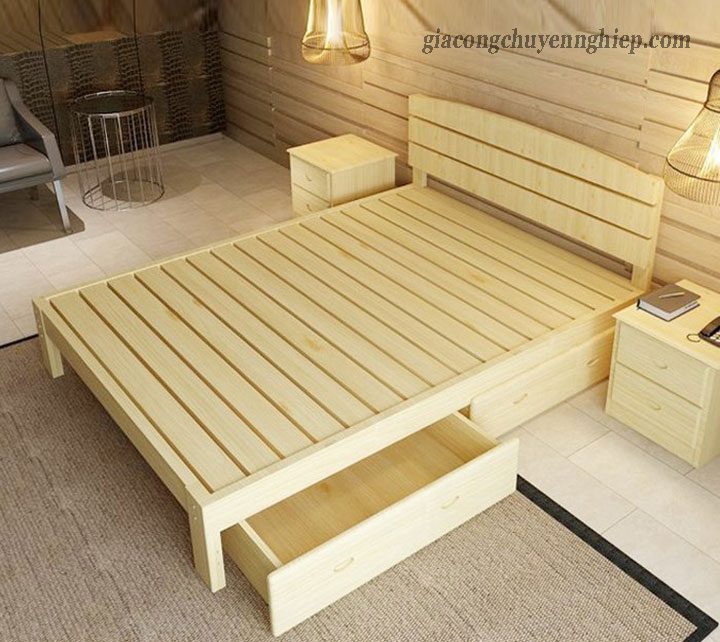Điểm khác biệt giữa giường ngủ bằng gỗ tự nhiên và gỗ công nghiệp 02