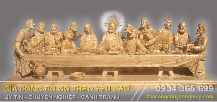 Những mẫu tượng gỗ Công Giáo chạm khắc CNC đẹp nhất.-03