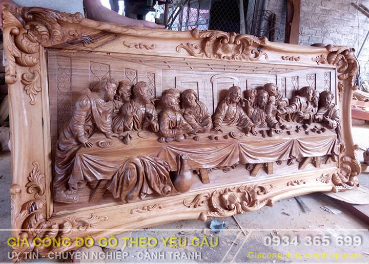 Những mẫu tượng gỗ Công Giáo chạm khắc CNC đẹp nhất.-08