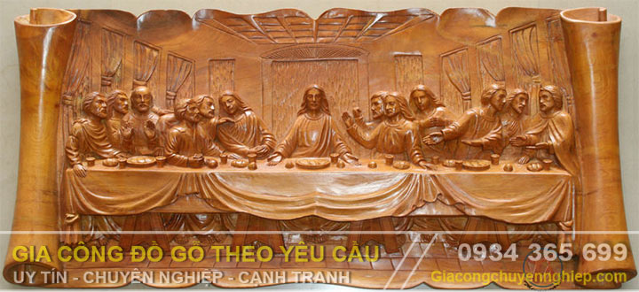 Những mẫu tượng gỗ Công Giáo chạm khắc CNC đẹp nhất.-11
