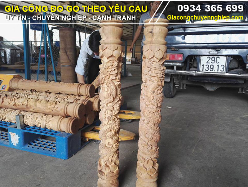 Xưởng gia công đồ gỗ mỹ nghệ tại Hố Nai, Biên Hòa, Đồng Nai 06