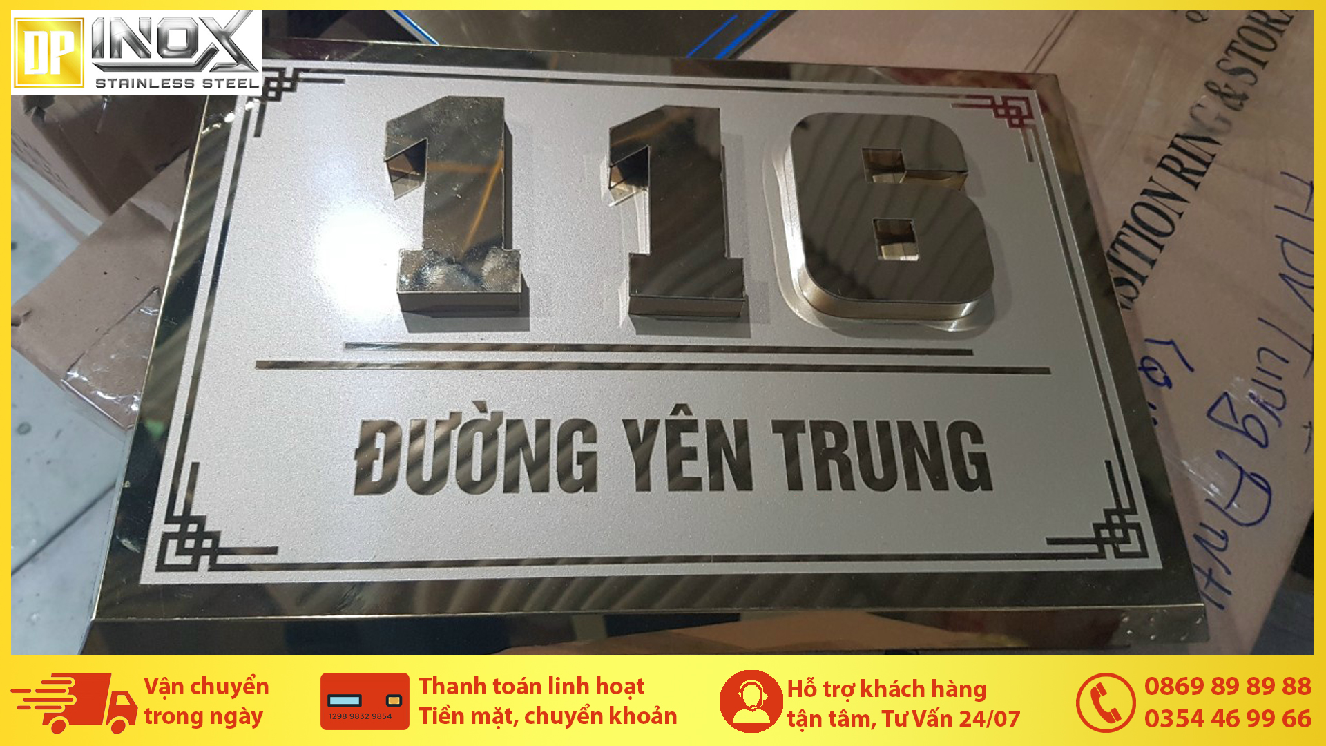 inox gương trắng