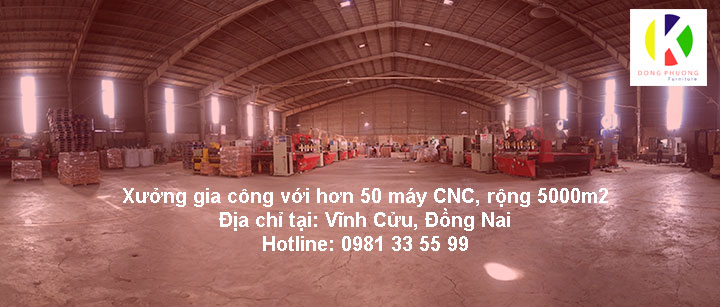 Xưởng gia công CNC gỗ xuất khẩu tại Đồng Nai